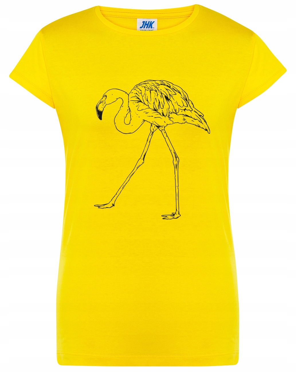 

Koszulka T-Shirt Z Ptakiem Flaming Na Lato XXL yw