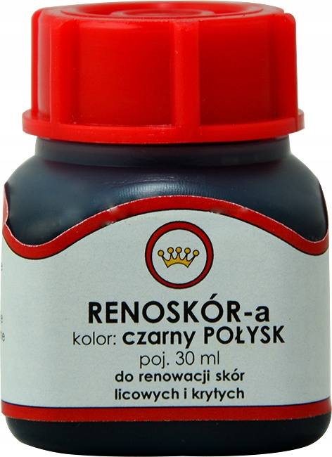 

Farba do skóry lakier Renoskór Czarny Połysk 30ml