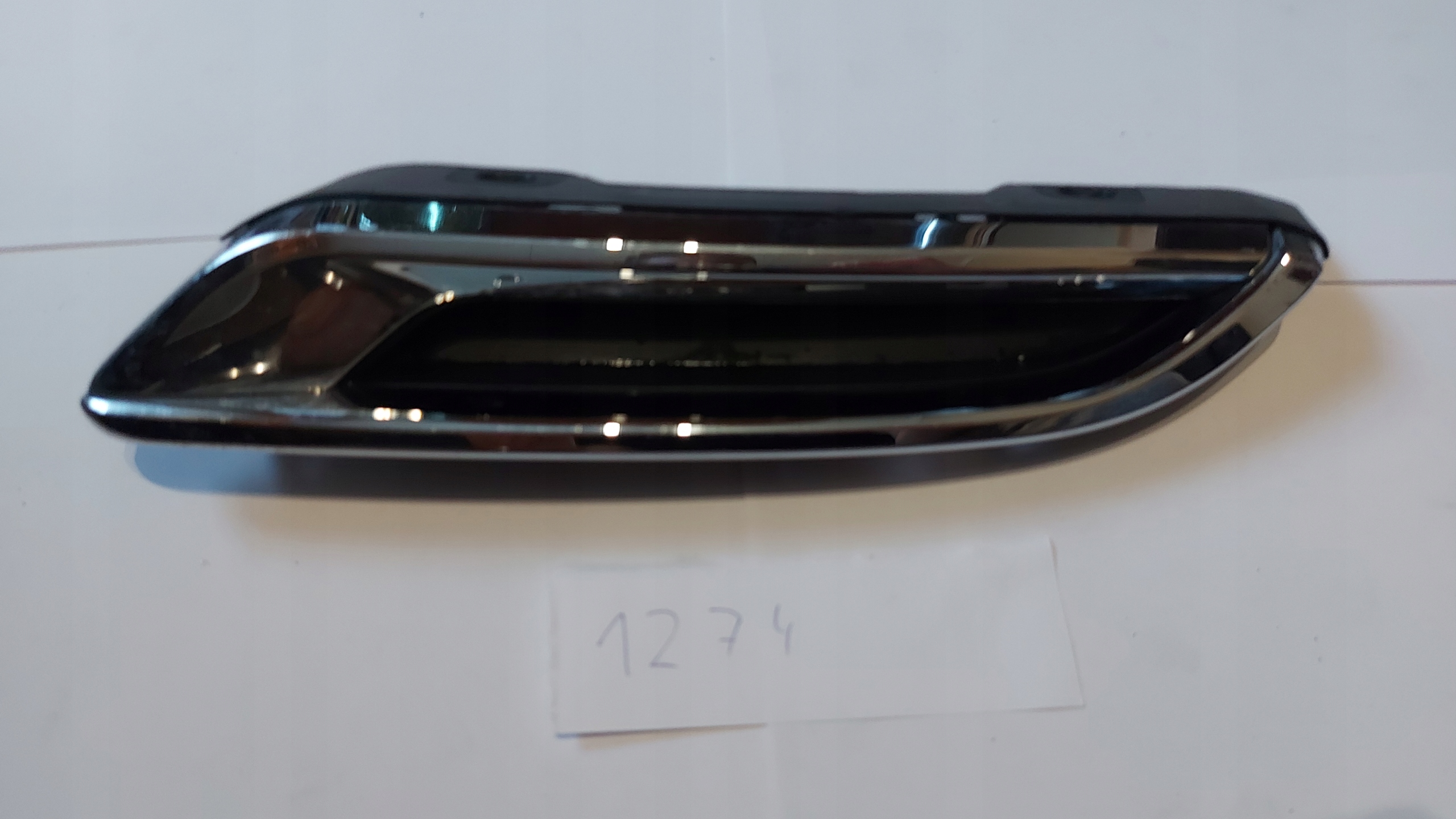 moulding grid CHROM of a bumper left left rear part rear TOYOTA COROLLA E21 HB 19