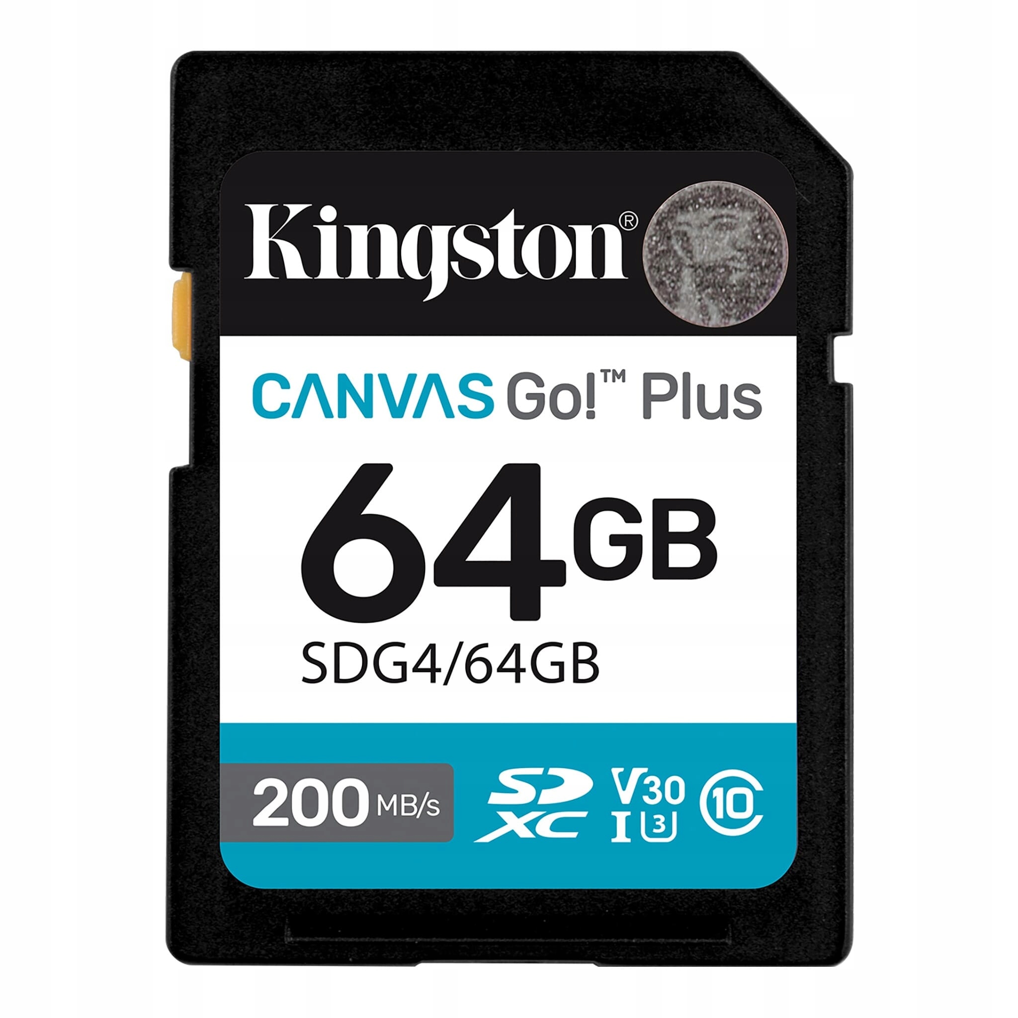 Kingston Canvas Go! Plus 64 Gb Sd karta Třída rychlosti Class 10, Uhs-