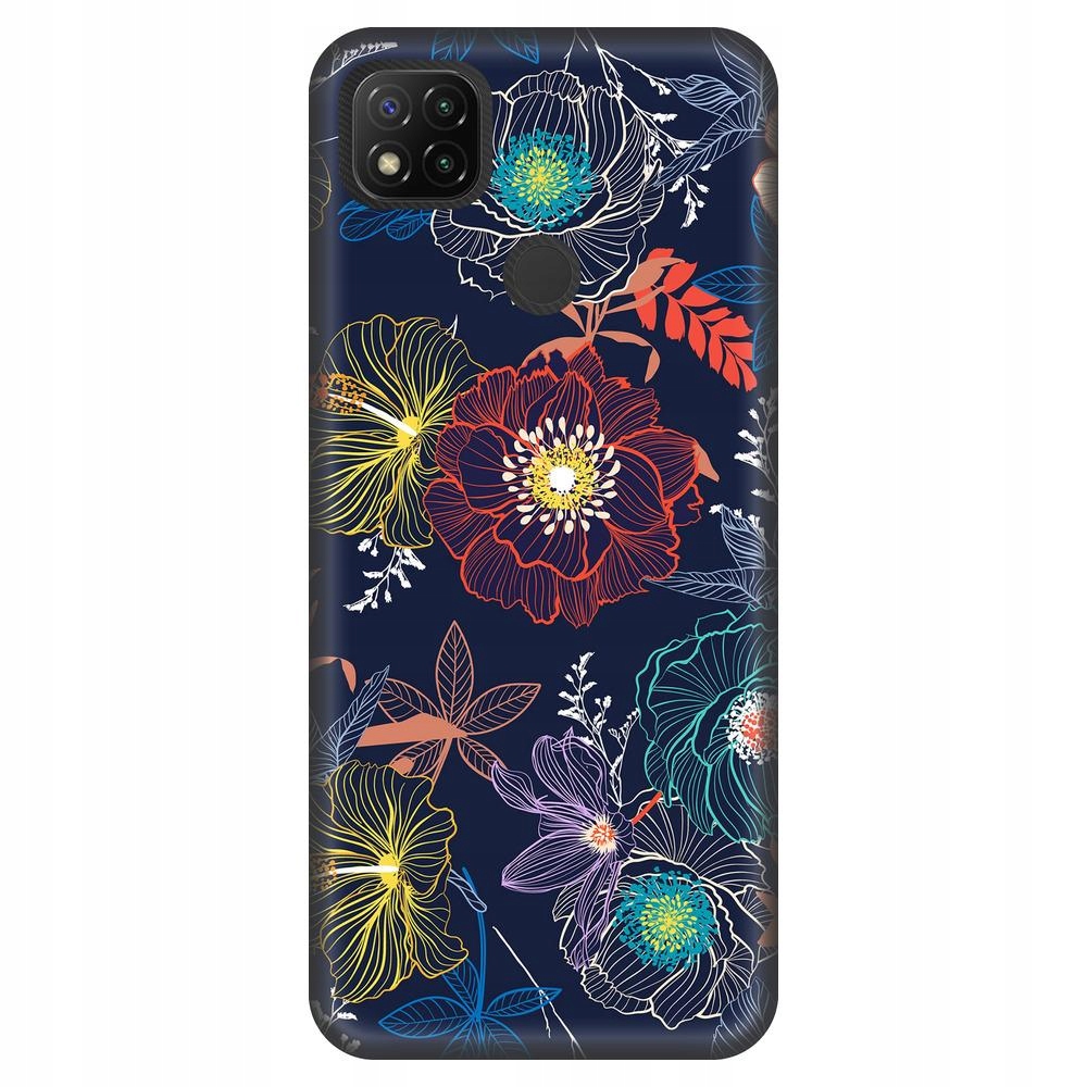 

Etui do Xiaomi Redmi 9c Tropical kwiaty
