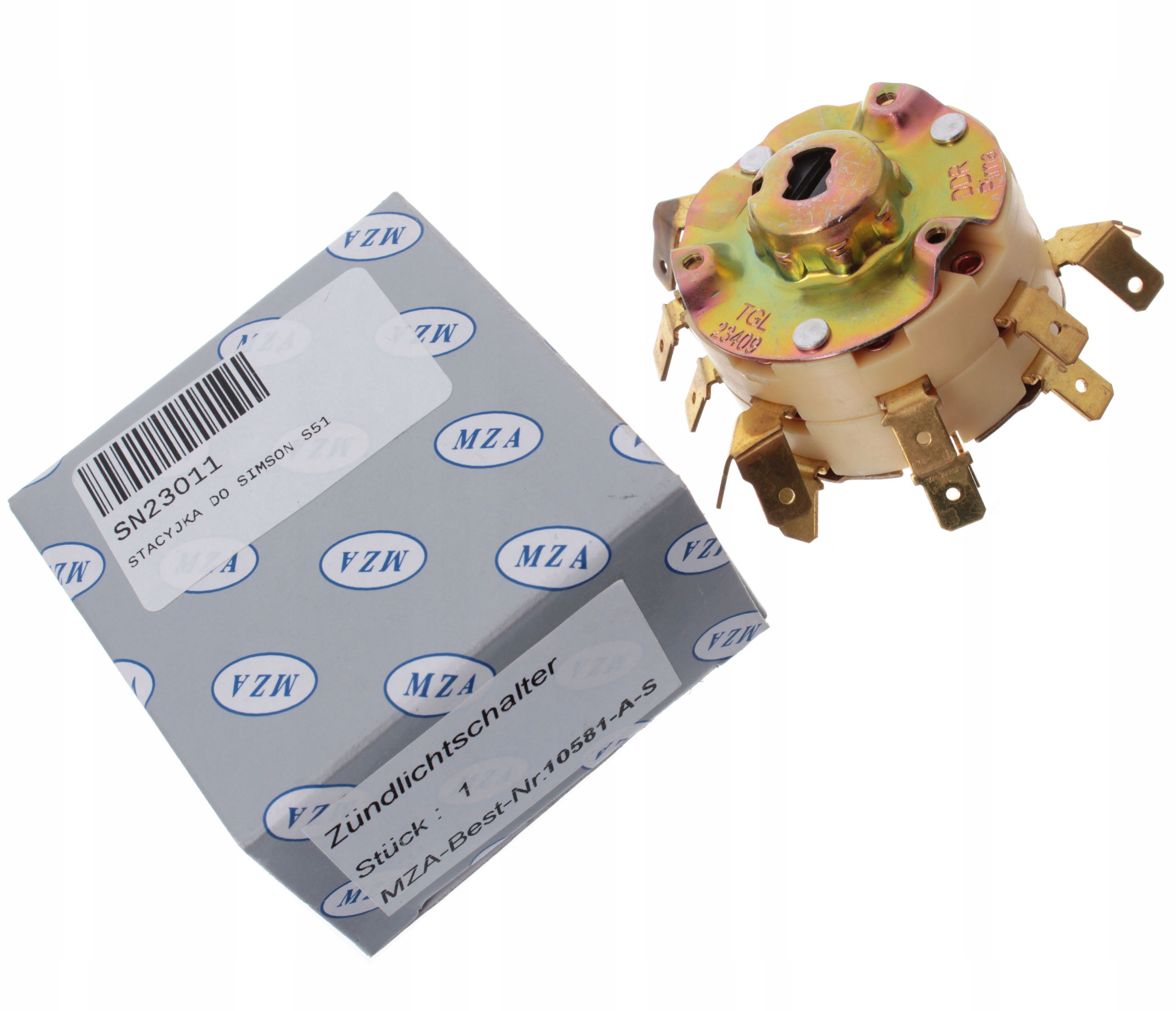 SIMSON S51 S61 S70 STACYJKA MZA DDR PIRNA PLITZ NIEMIECKA ORYGINAŁ Producent MZA