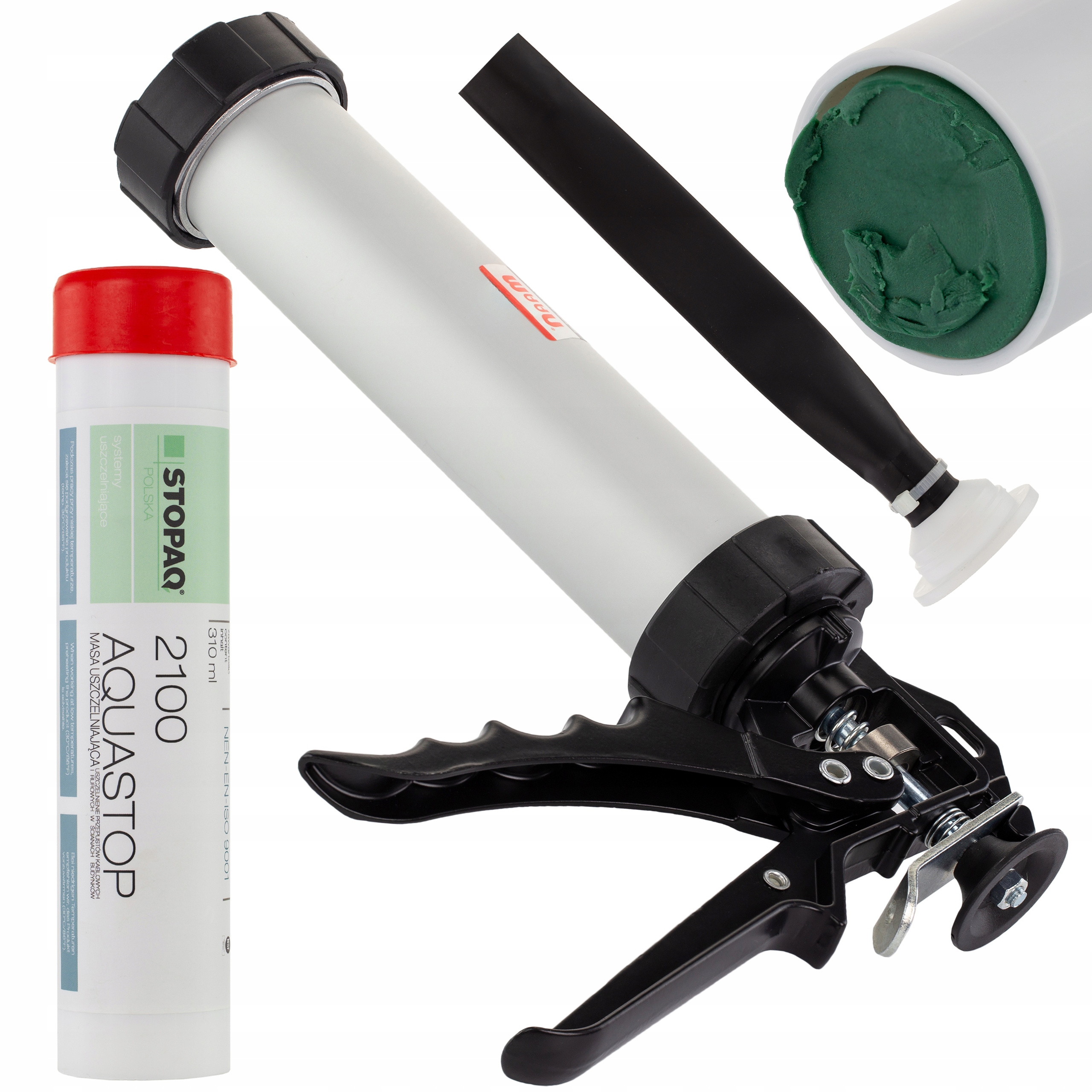 Masa uszczelniająca FN2100 AQUASTOP poj. 310ml WPZSTUBA+KONCOWKA2100-310