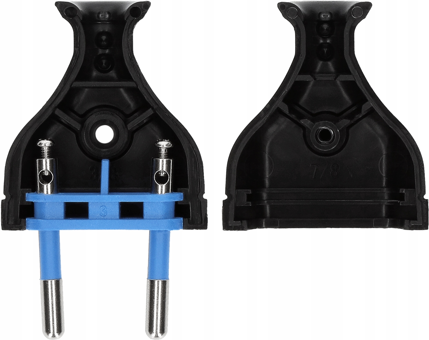 WTYCZKA PŁASKA ROZBIERALNA WT-1 CZARNA Rodzaj płaska prosta