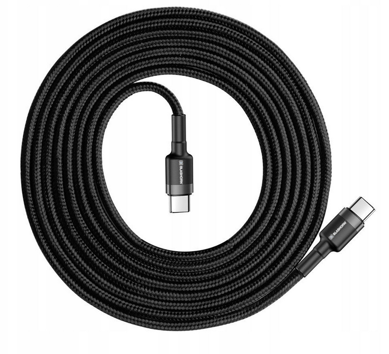 

Kabel ładowarka 2USB-C wzmocniona konstrukcja 1,8M