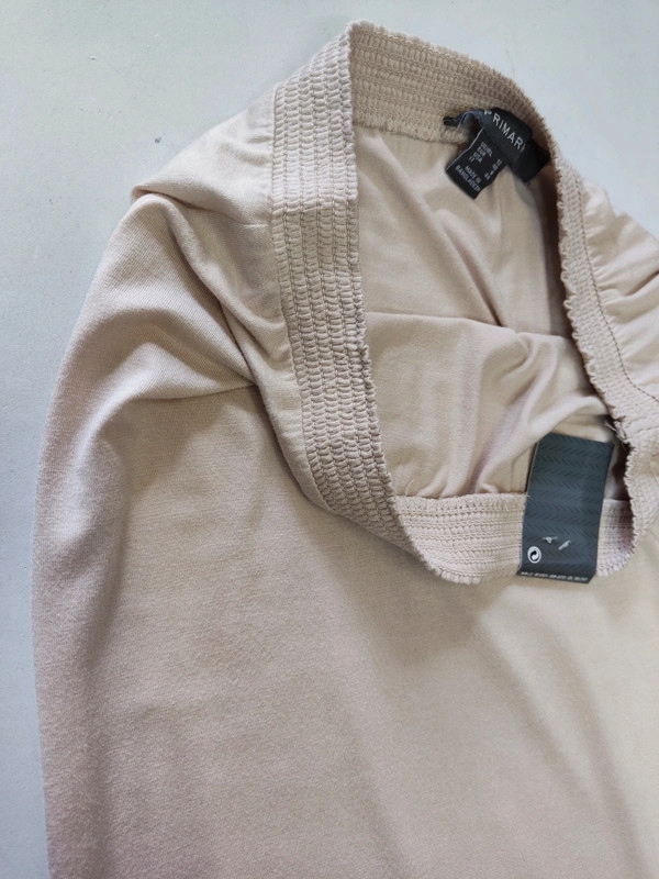 Primark nowa spódnica długa dzianinowa beżowa 40 Kolor beżowy