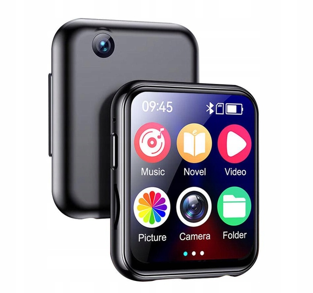 Benjie R1 Odtwarzacz MP3 Bluetooth 5.4 Hi-Fi 64Gb z kamerą wideo