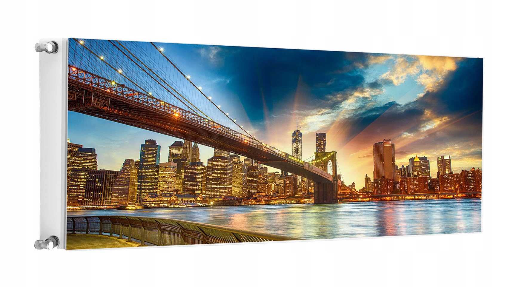 Magnet Magnetická Podložka Na Radiátor 140x60 Město Fototapeta