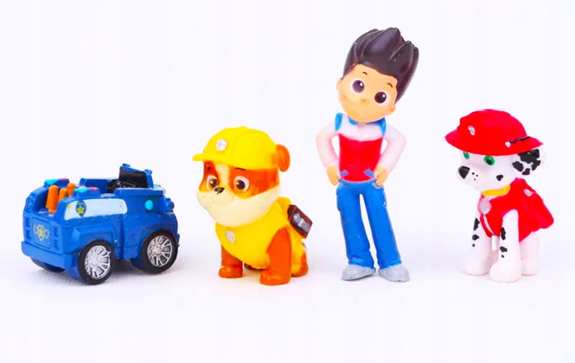 ZESTAW 12 SZTUK FIGURKI PSI PATROL PAW PATROL Z BAJKI PREZENT Typ figurka