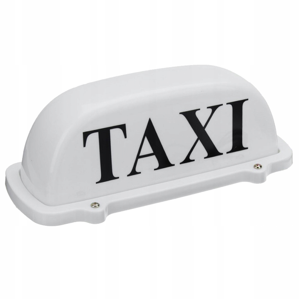 

Taxi Lampa Led Kogut Biały Z Napisem Gapa Magnes