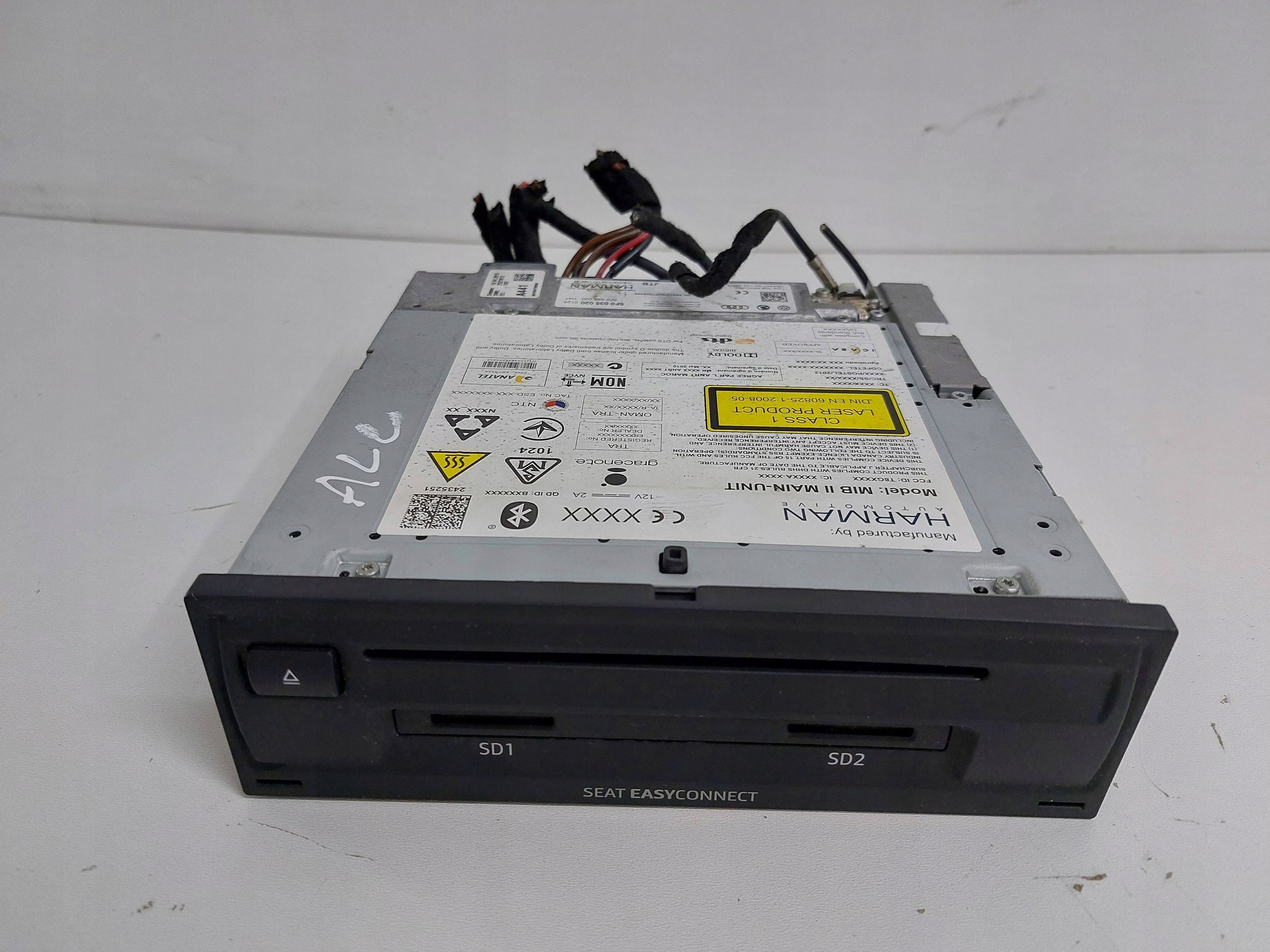 SEAT LEON III 5F0 player navigation devices RADIO MULTIMEDIA MIB2 5F0035020