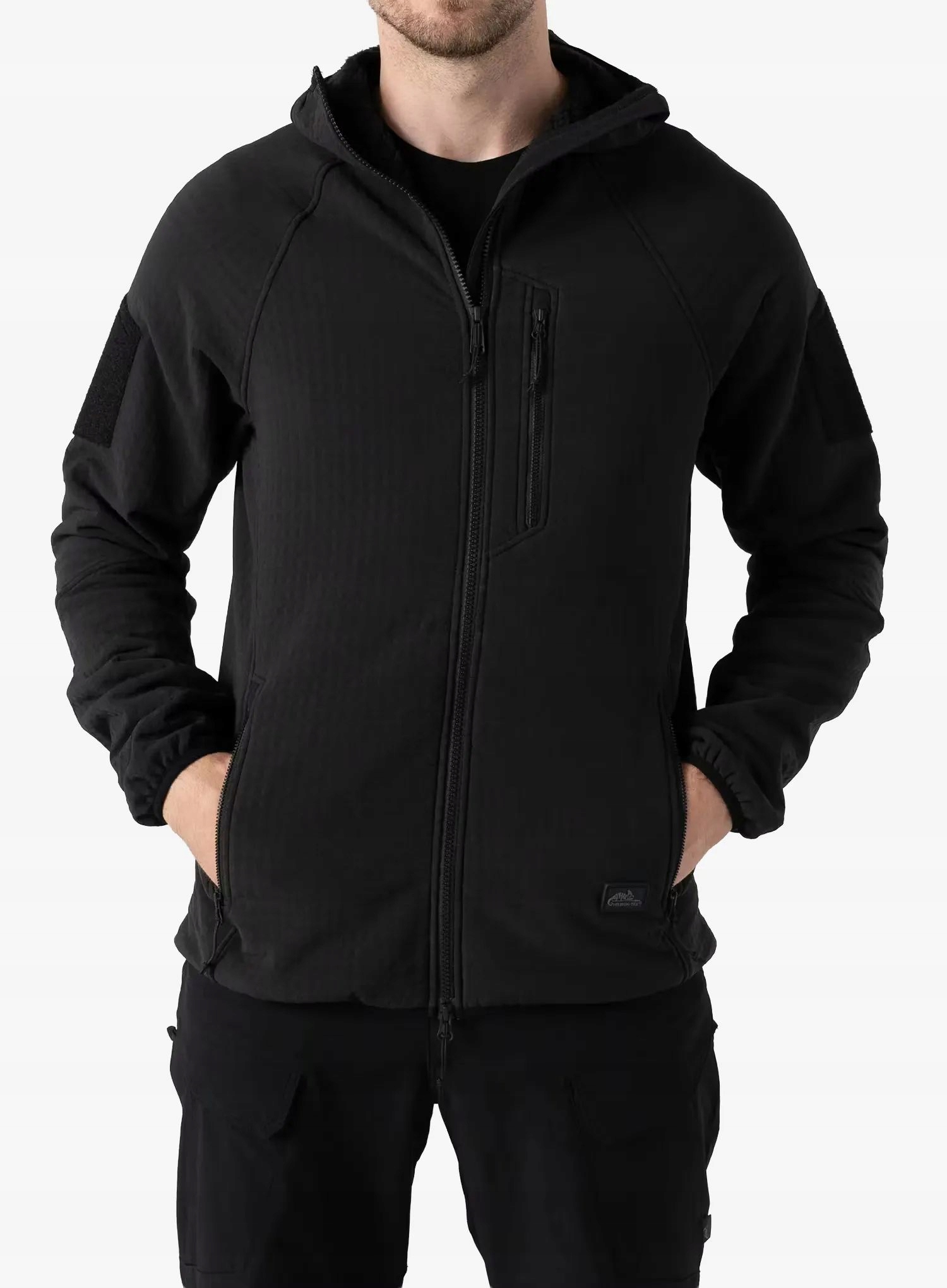 Polarová bunda Helikon-Tex Fleecová Mikina Patriot Pro černá XXL