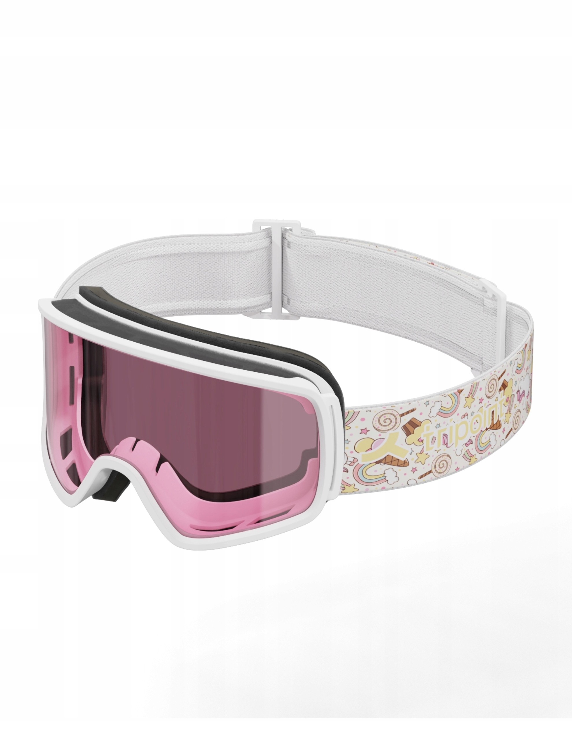 Dětské lyžařské brýle Tripoint Mount Roraima Kids Bílé