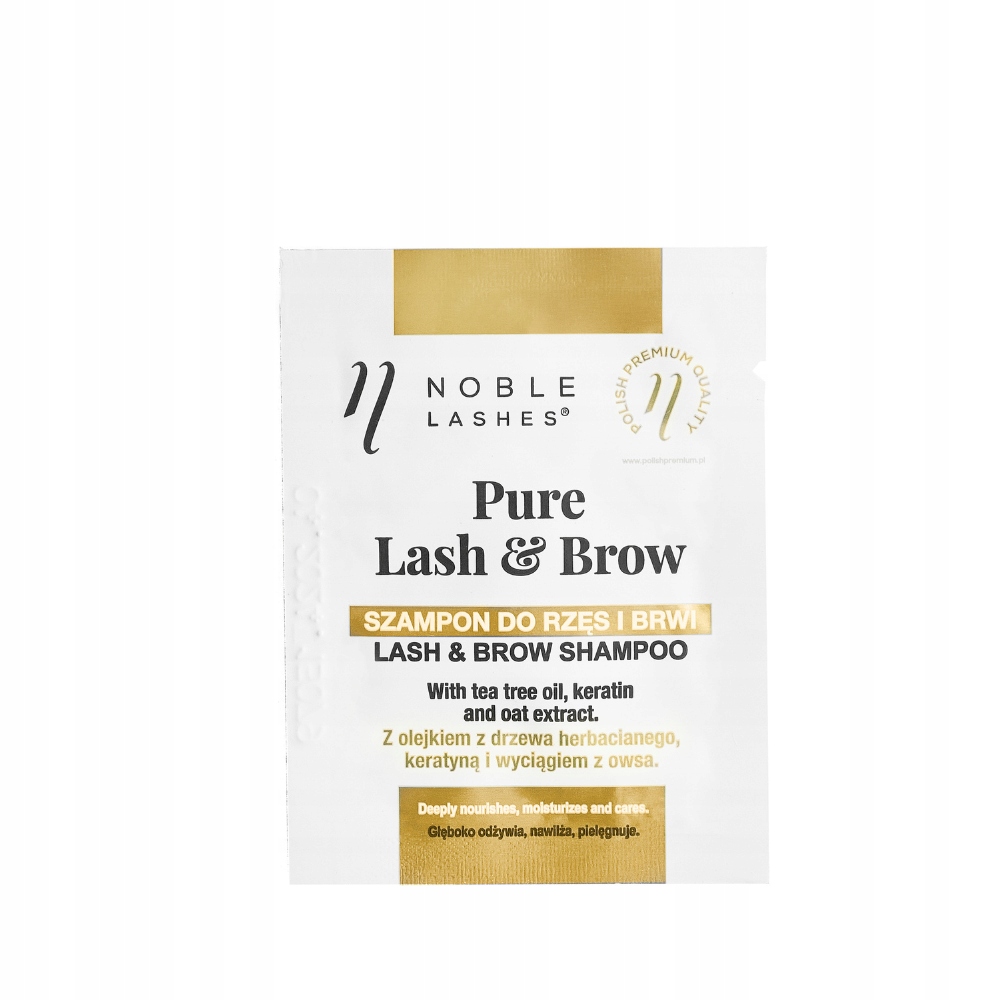 

Szampon do rzęs i brwi Noble Lashes 3 ml