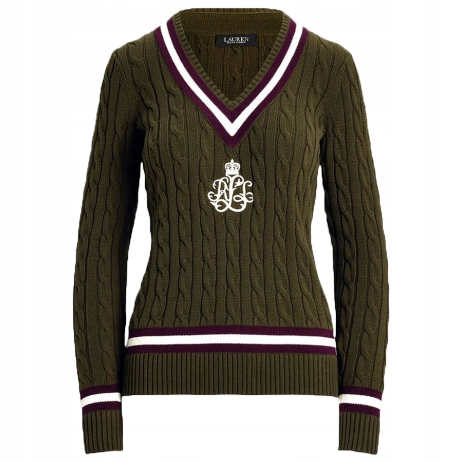 Dámský svetr Lauren Ralph Lauren 163809820 Khaki