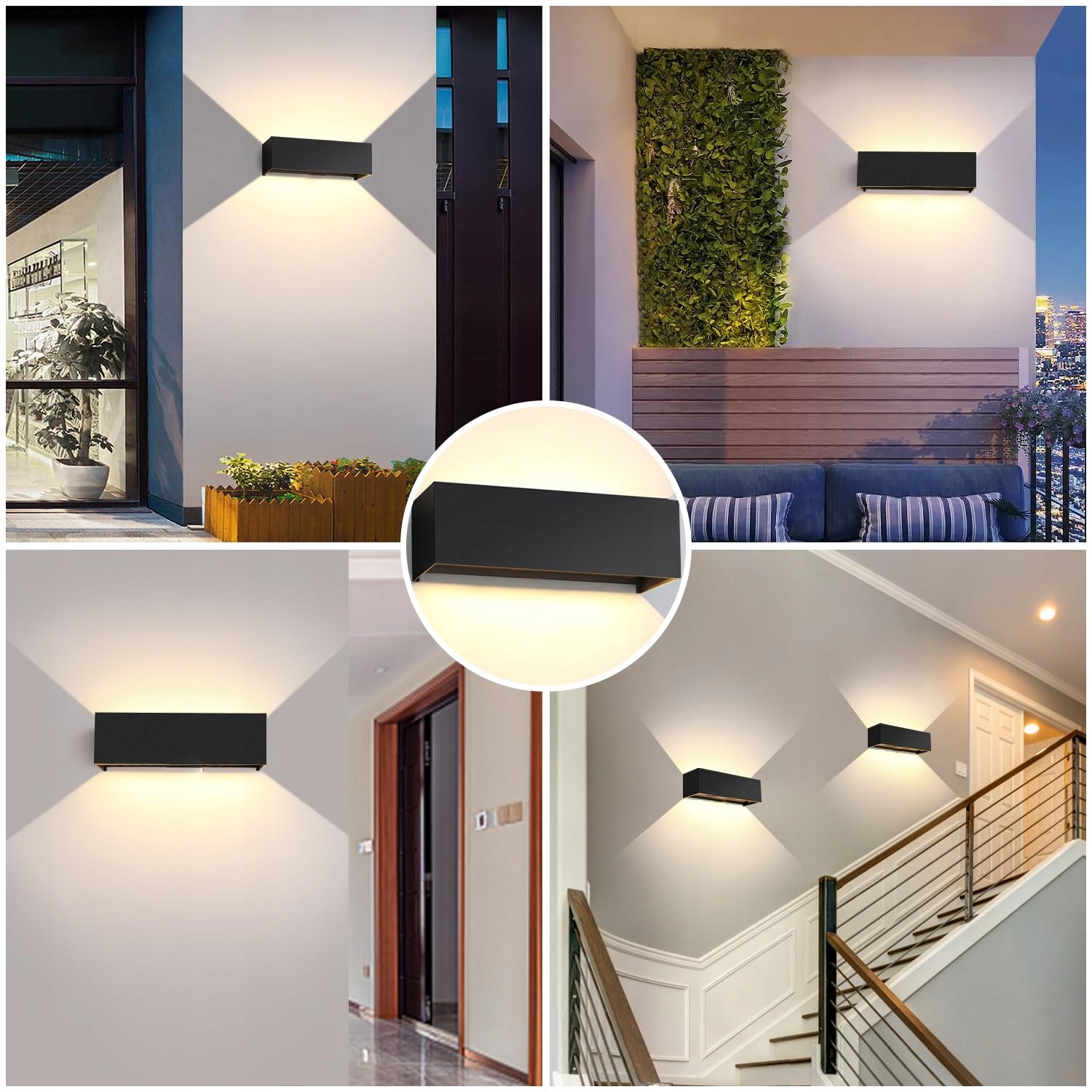 KINGWEN 2PCS 30W Lampa Zewnętrzna IP65 Regulowany Kąt Światła 3000K — miniatura 6