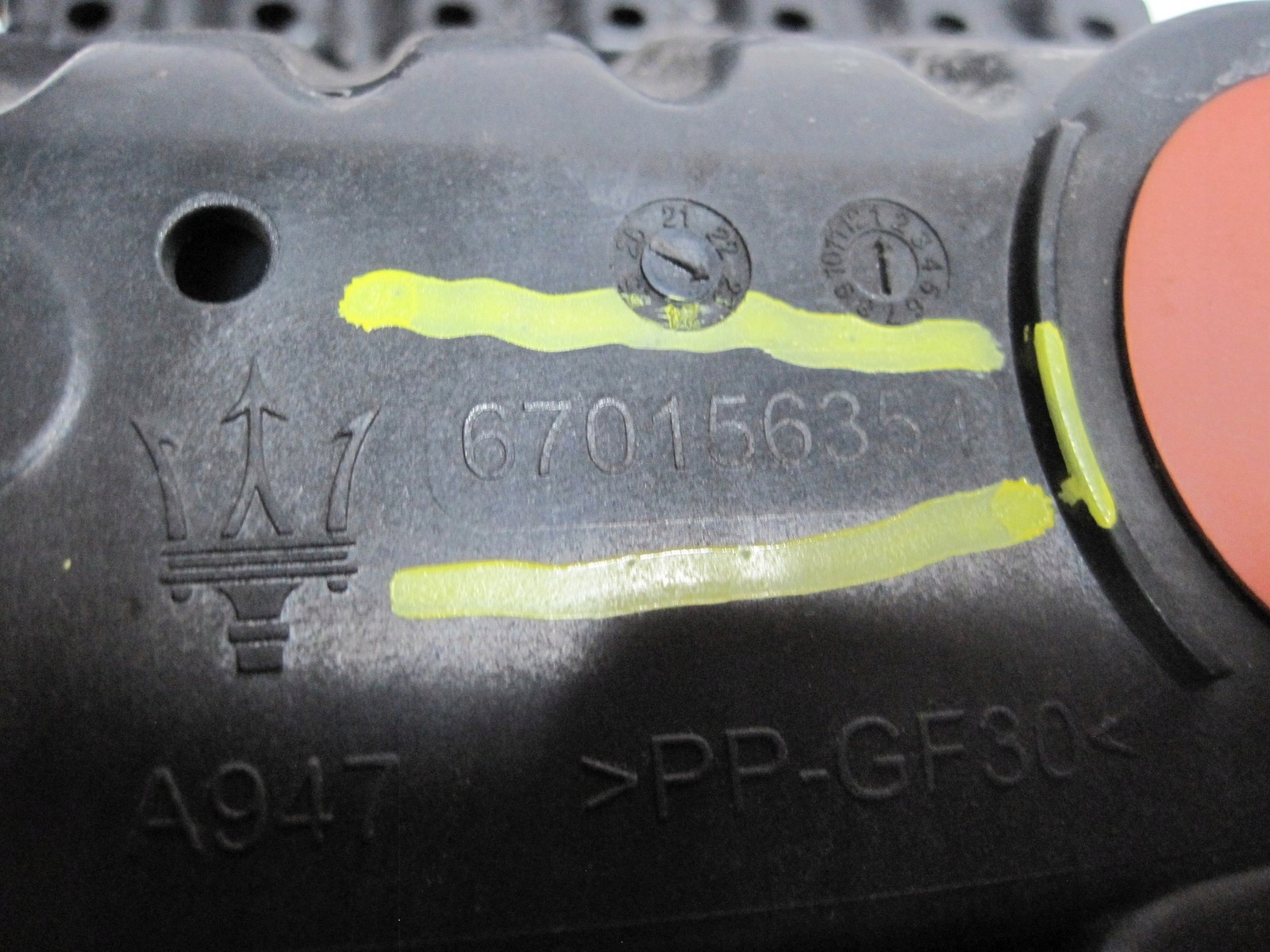 Gehäuse filter luft MASERATI GRECALE 670156354