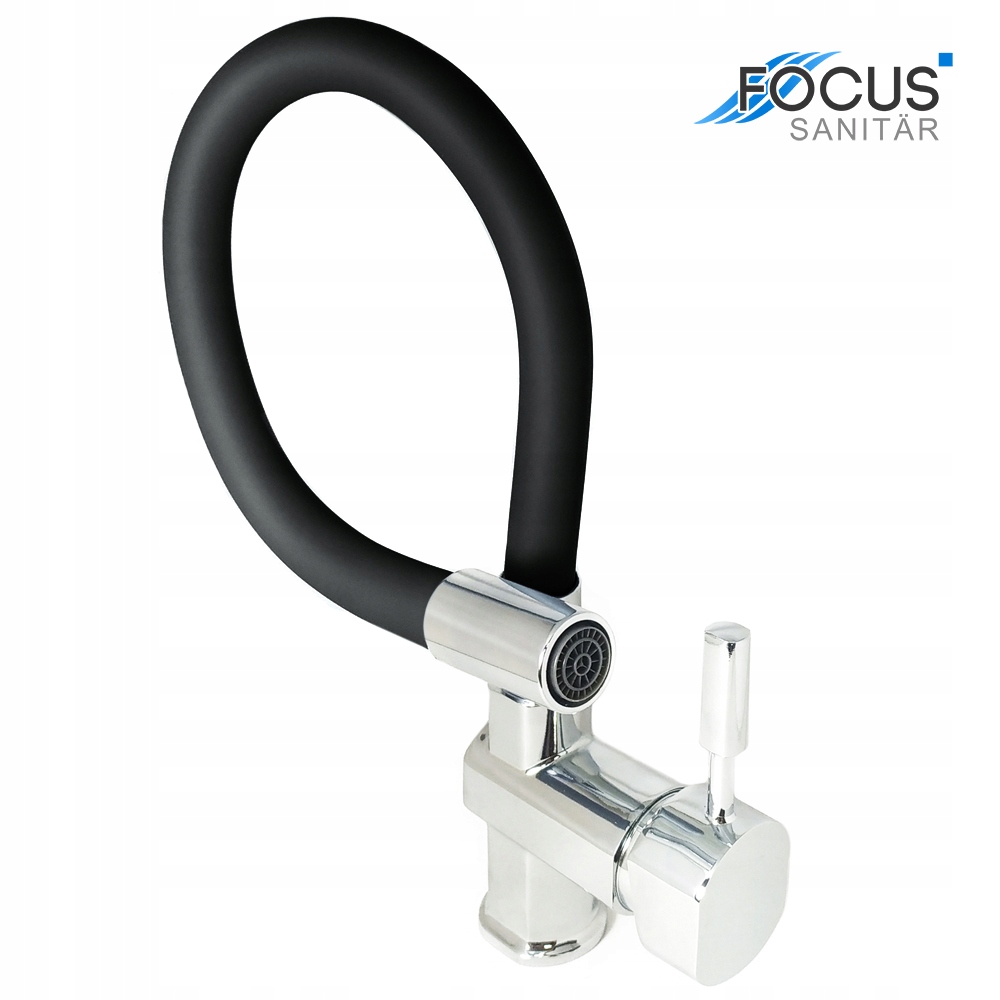 BATERIA KUCHENNA CZARNA WYLEWKA KRAN Z WYLEWKĄ ELASTYCZNA ZLEWOZMYWAKOWA Kod producenta 6003024