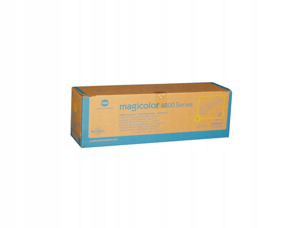 Toner Konica Minolta A0DK252 Yellow pro Magicolor 4650 Žlutý 8000 stran