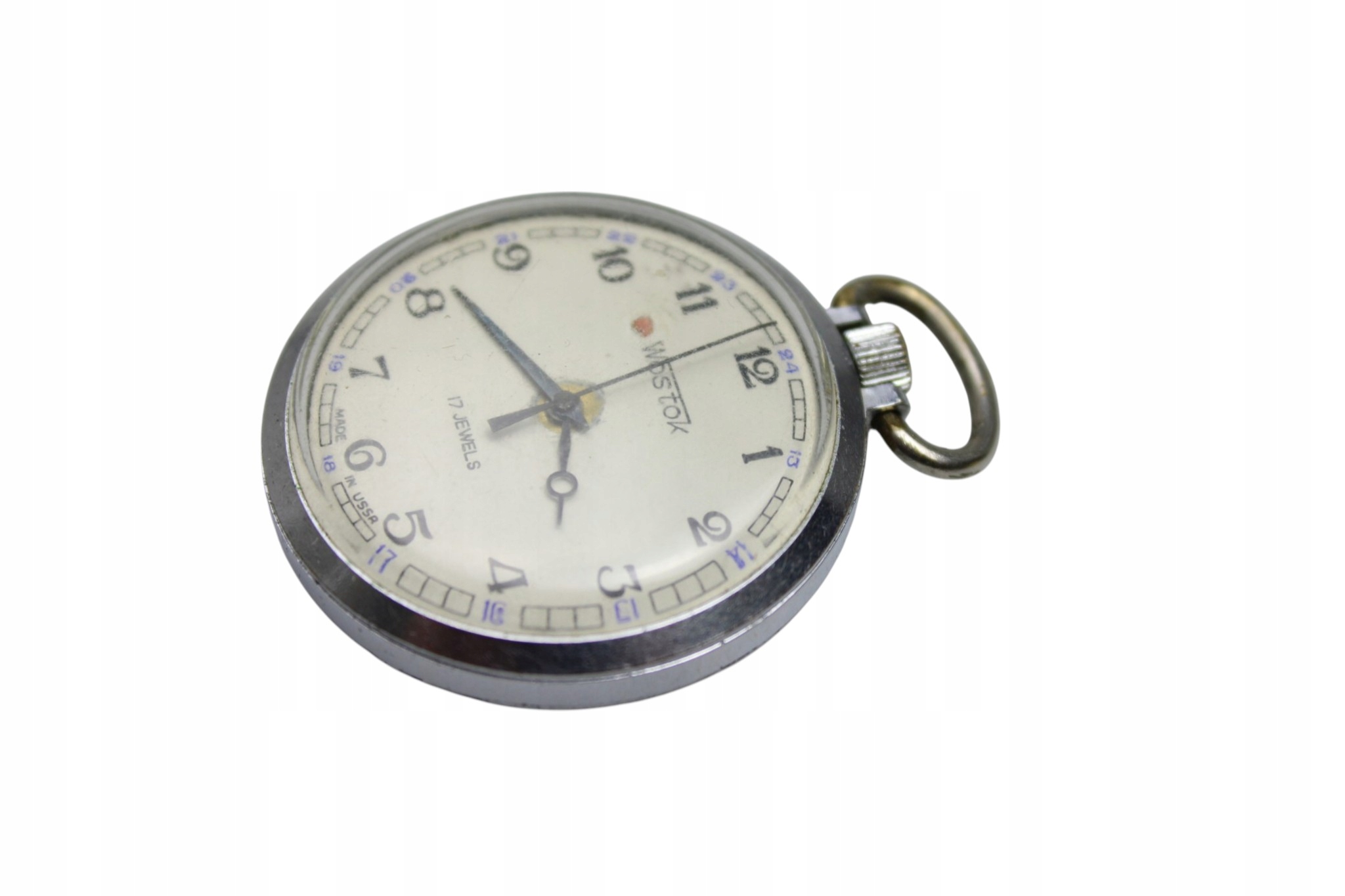 Zegarek kieszonkowy Wostok, 17 jewels, Made in USSR
