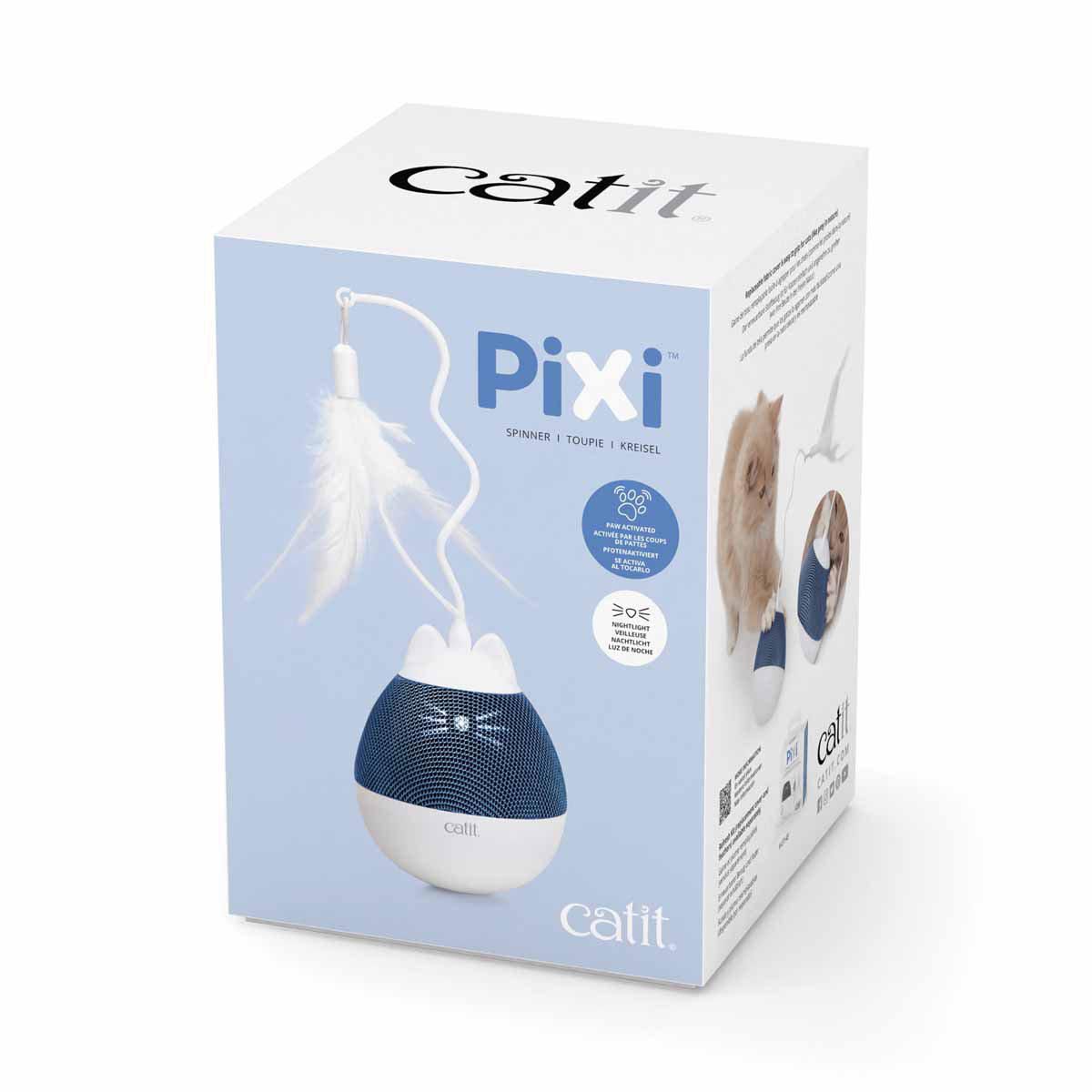 Catit Pixi Spinner Bílo-modrá