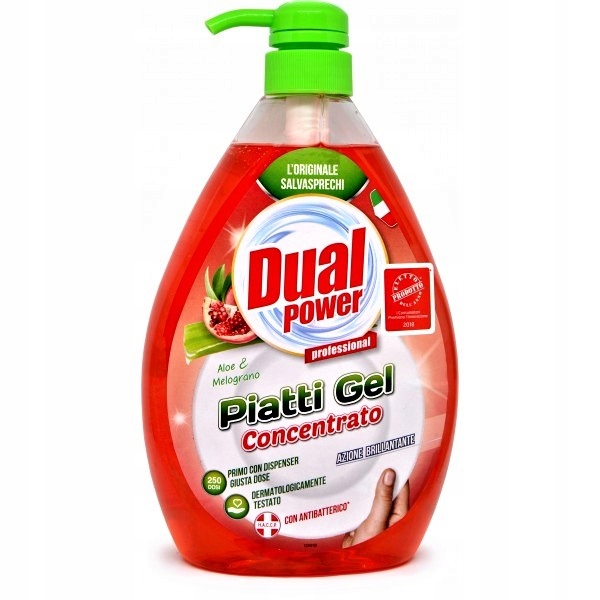

Dual Power Płyn Do Naczyń 1000 ML Aloe&granat