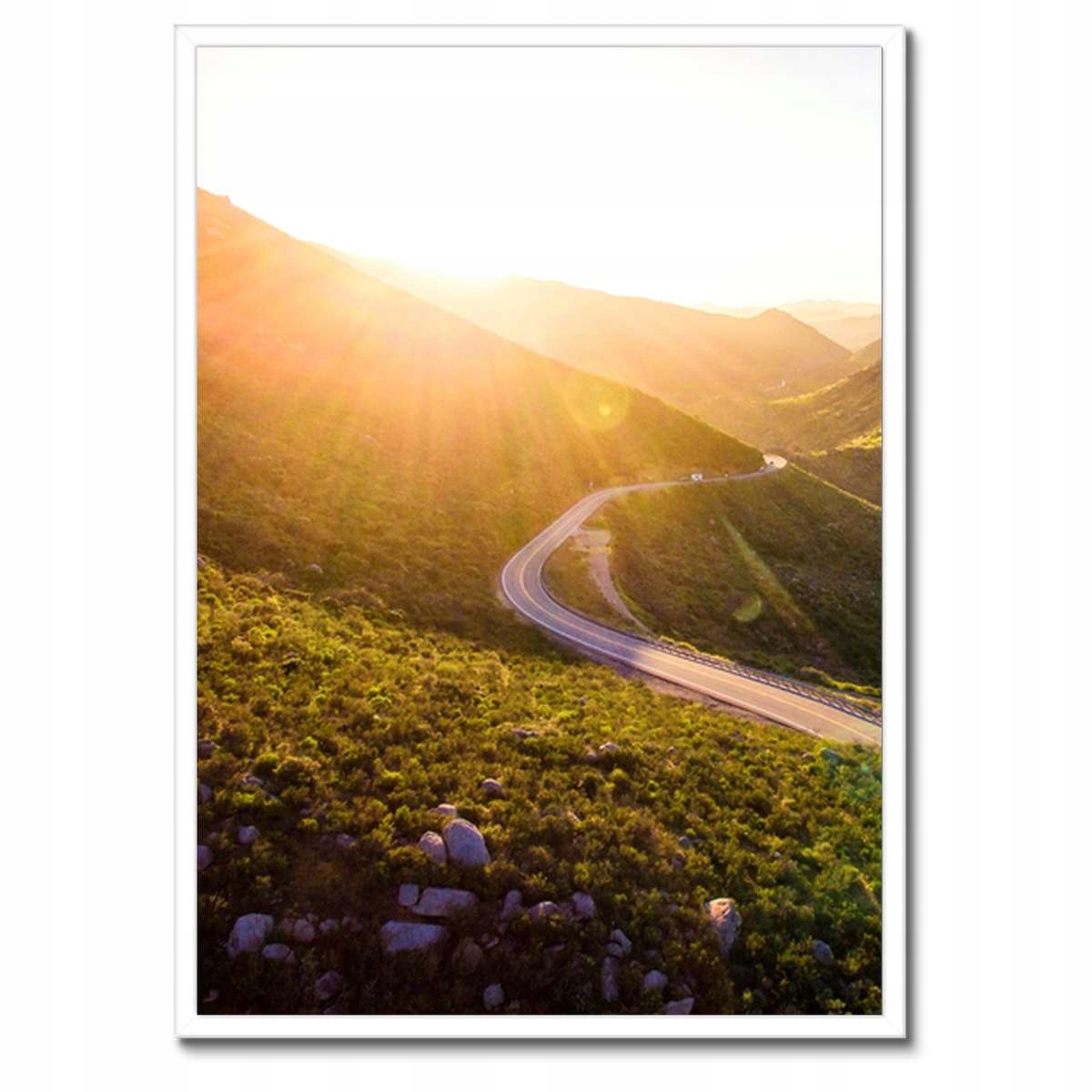 Plakáty v rámu 50x70 Cesta Les Hory