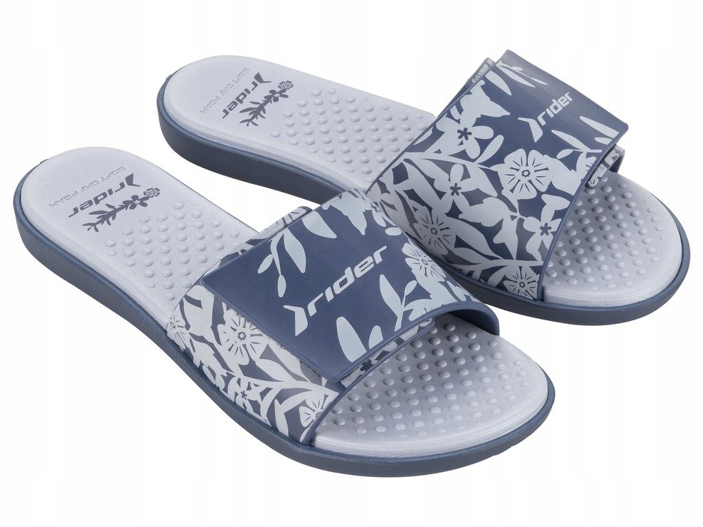 Nazouváky pantofle Rider Pool vel.39 pohodlné modré, módní na pláž