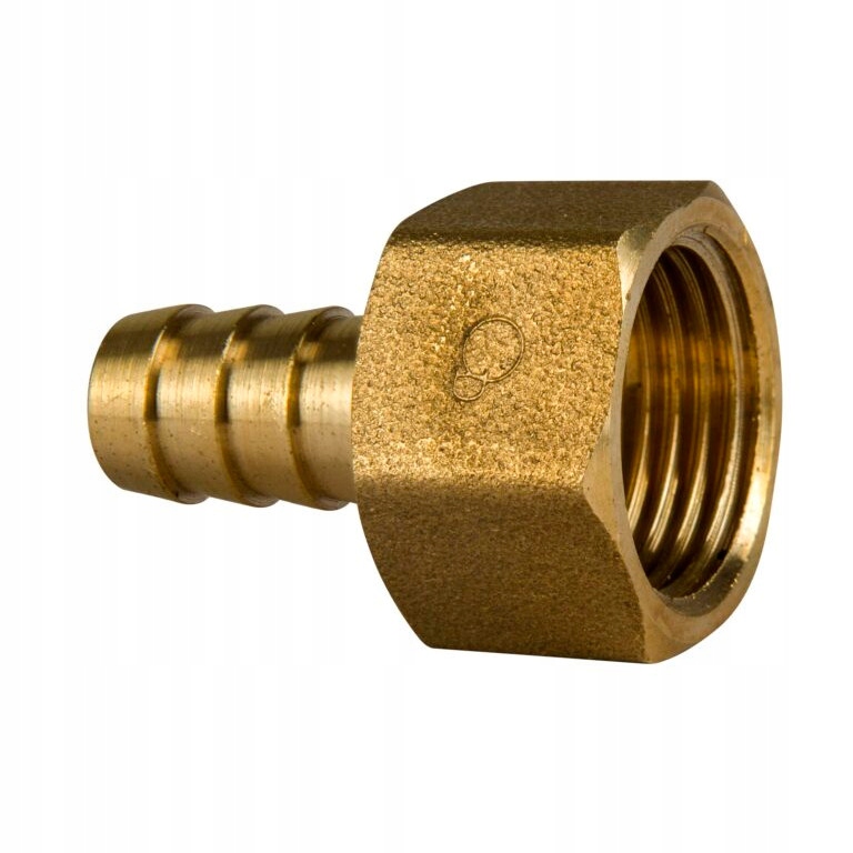 ZŁĄCZKA PRZEJŚCIÓWKA DO WĘŻA GW 1/2 CALA DN 15x12mm MOSIĘŻNA DIAMOND