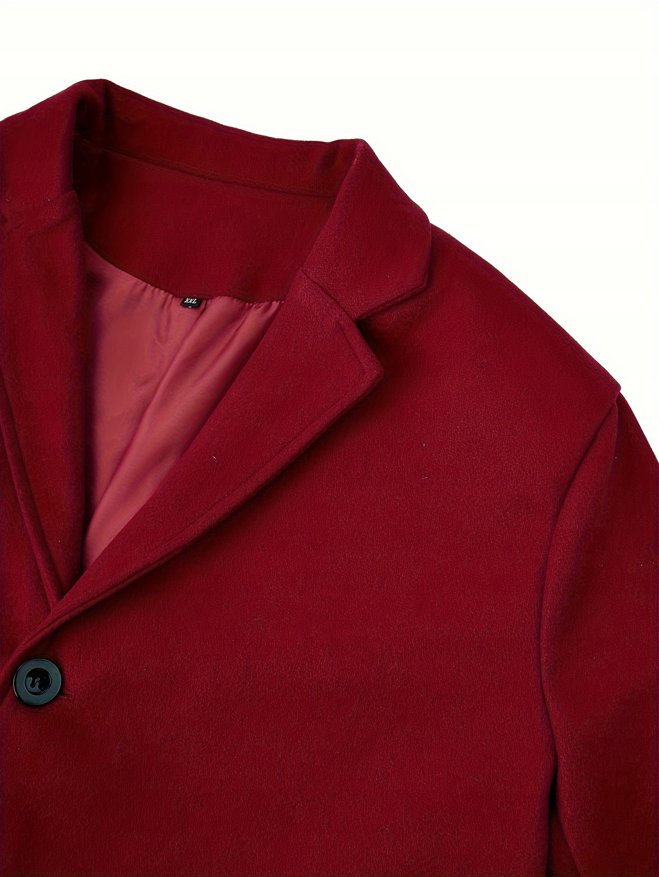 ELEGANCKI MĘSKI PŁASZCZ ZIMOWY JESIENNY Rozmiar XL