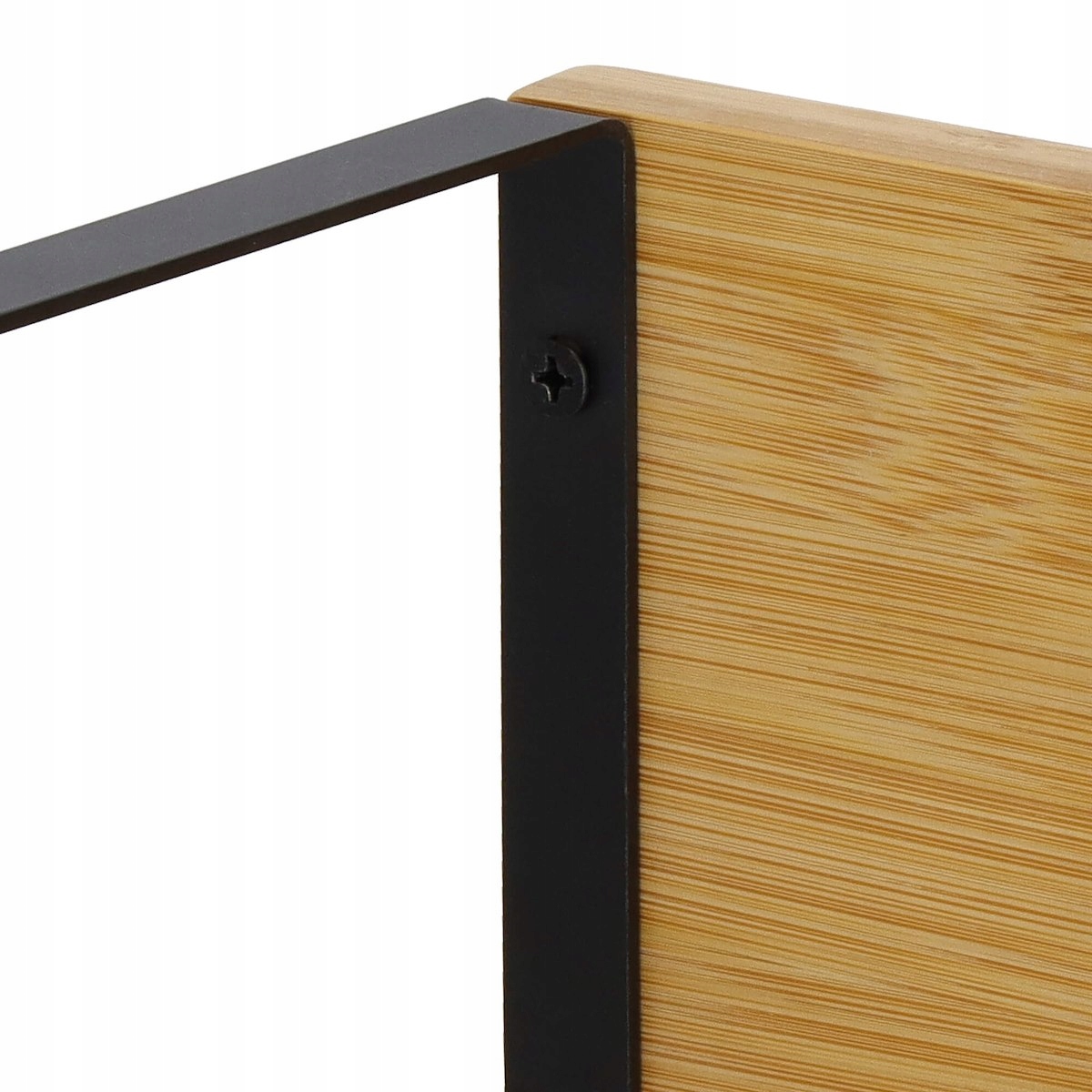 PÓŁKA KUCHENNA NA PRZYPRAWY BAMBUSOWA REGAŁ NA BLAT ORGANIZER STOJAK x2 Szerokość mebla 18.5 cm