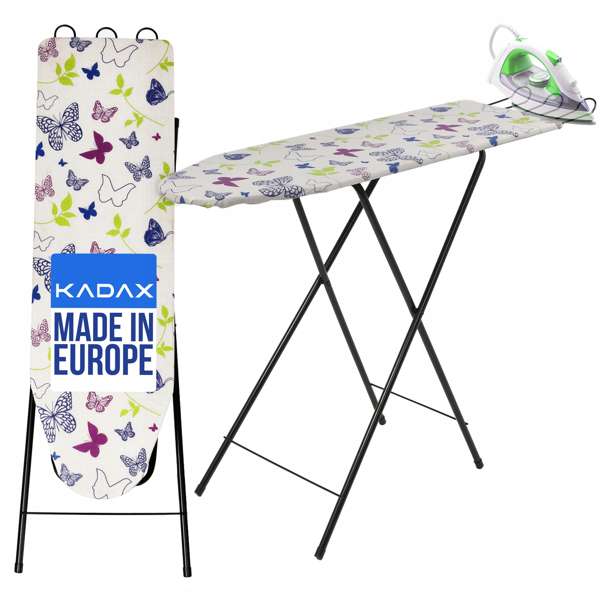 Levně Žehlicí Prkno Skládací 100x30cm Lehký Držák Na Žehlička Standardní