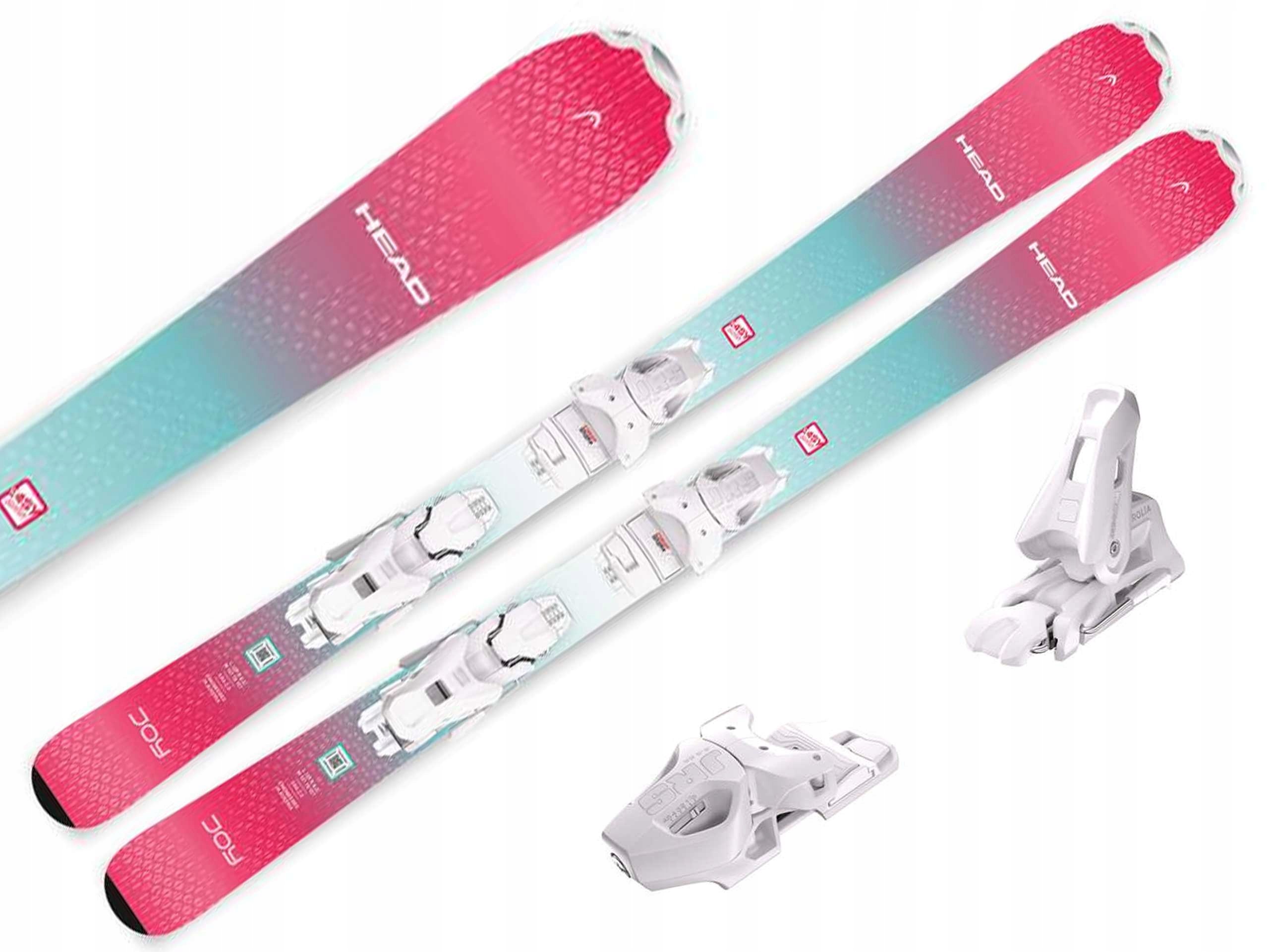 Narty dziecięce Head Joy Easy wiązania Jrs 4.5 Gw Ca mi/pi 107cm