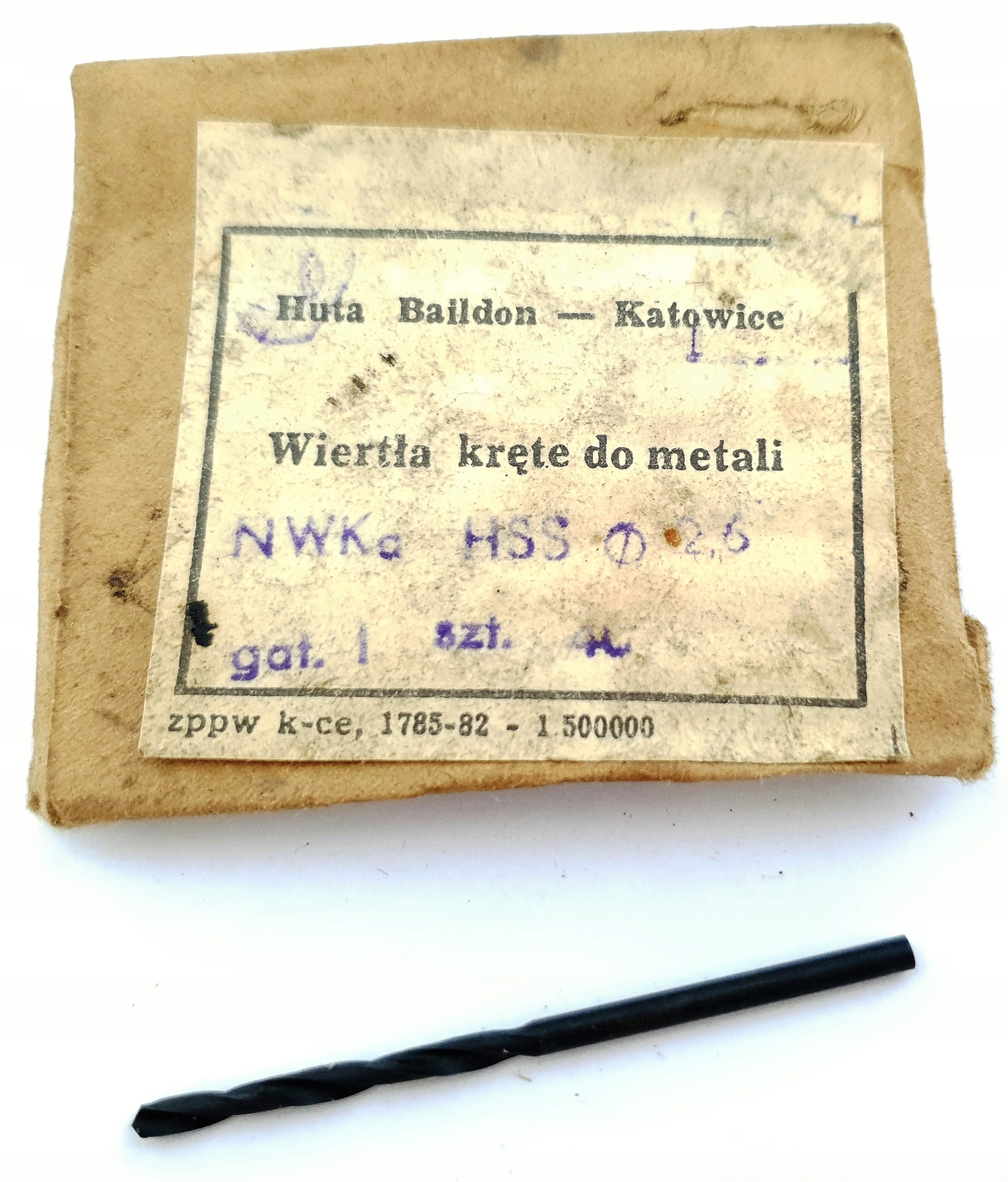 

Wiertło Do Metalu 2,6 NWKa Polskie Baildon Nowe