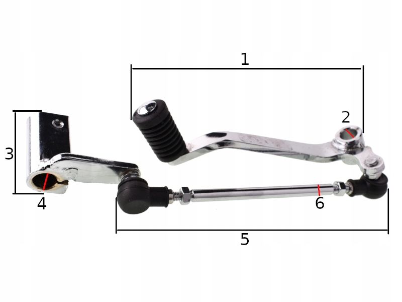 DZWIGNIA ZMIANY BIEGOW BARTON FR2 Junak ZIpp Romet Producent inny