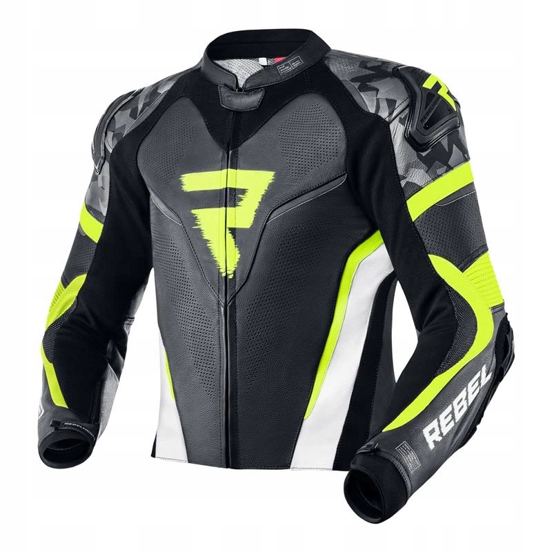 Bunda Rebelhorn Rebel White/fluo Yellow Darčeky