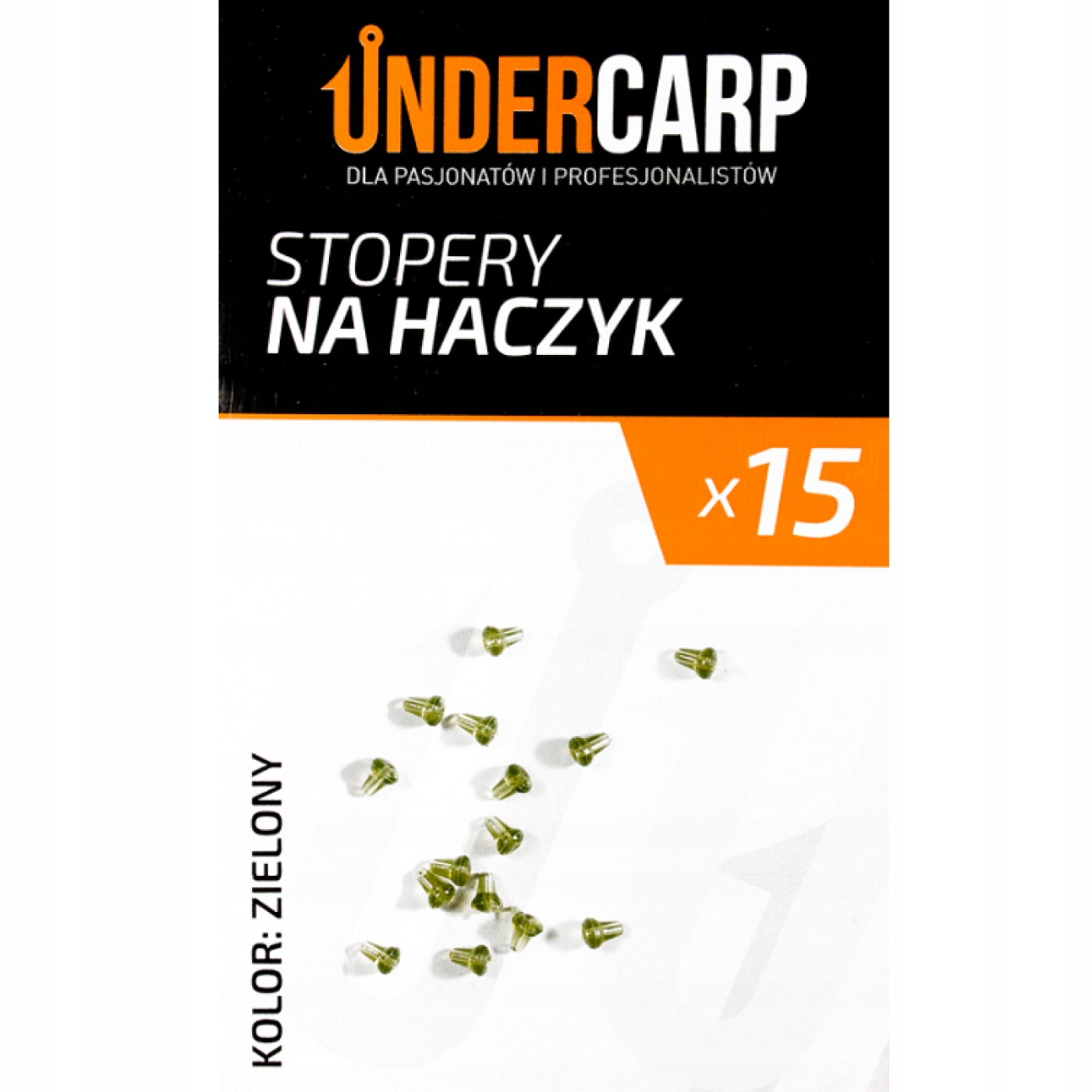 Stopery na haczyk zielone UNDERCARP