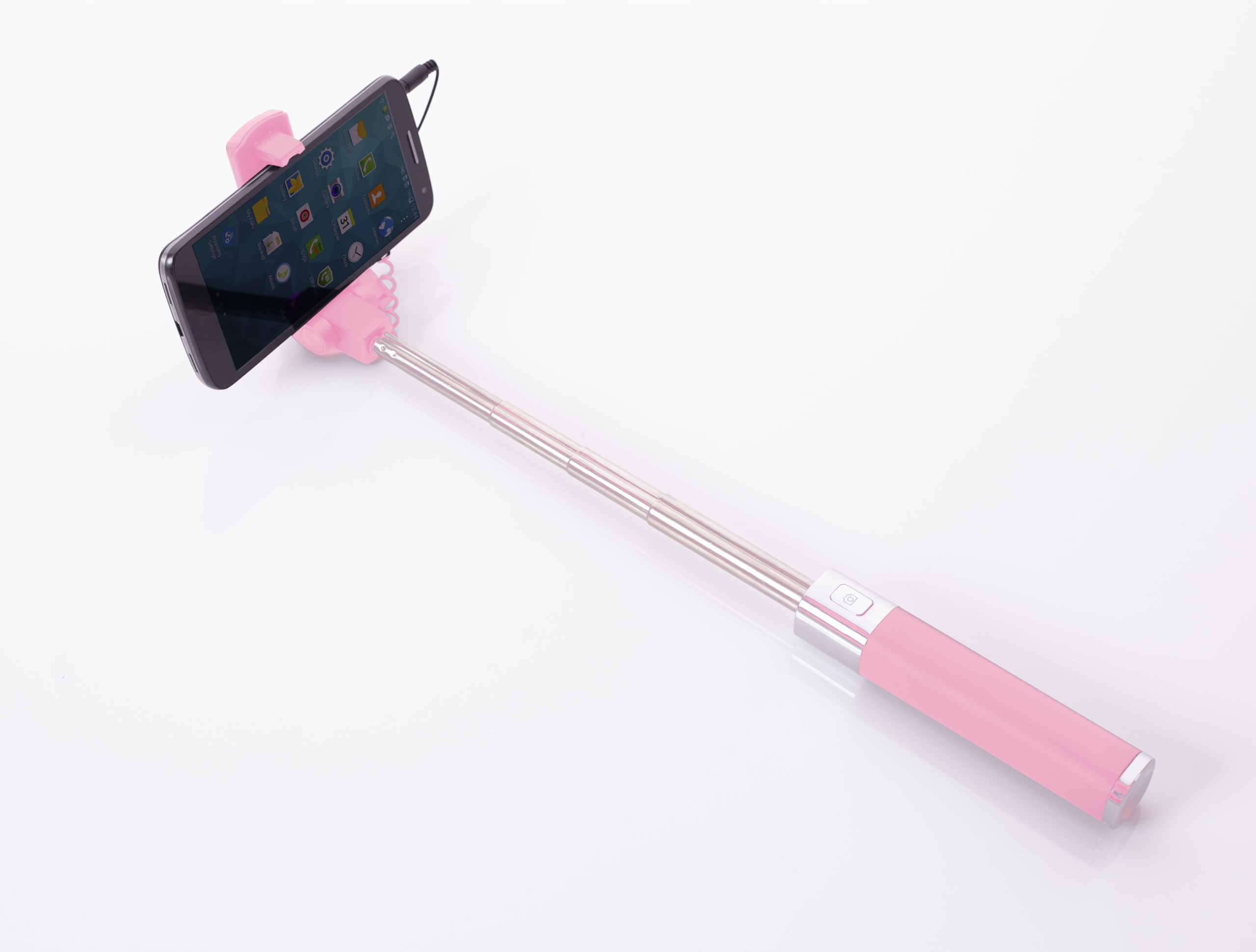 Kijek Selfie 65 cm Selfie-stick Smarty ms-03 różowy