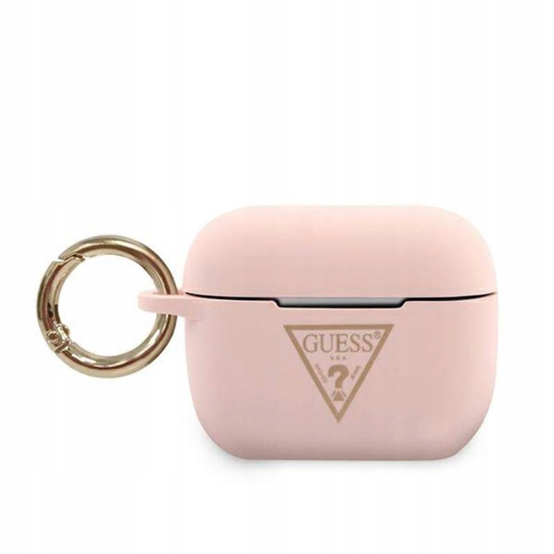 

Guess Silicone Triangle Logo - Etui do Airpods Pro