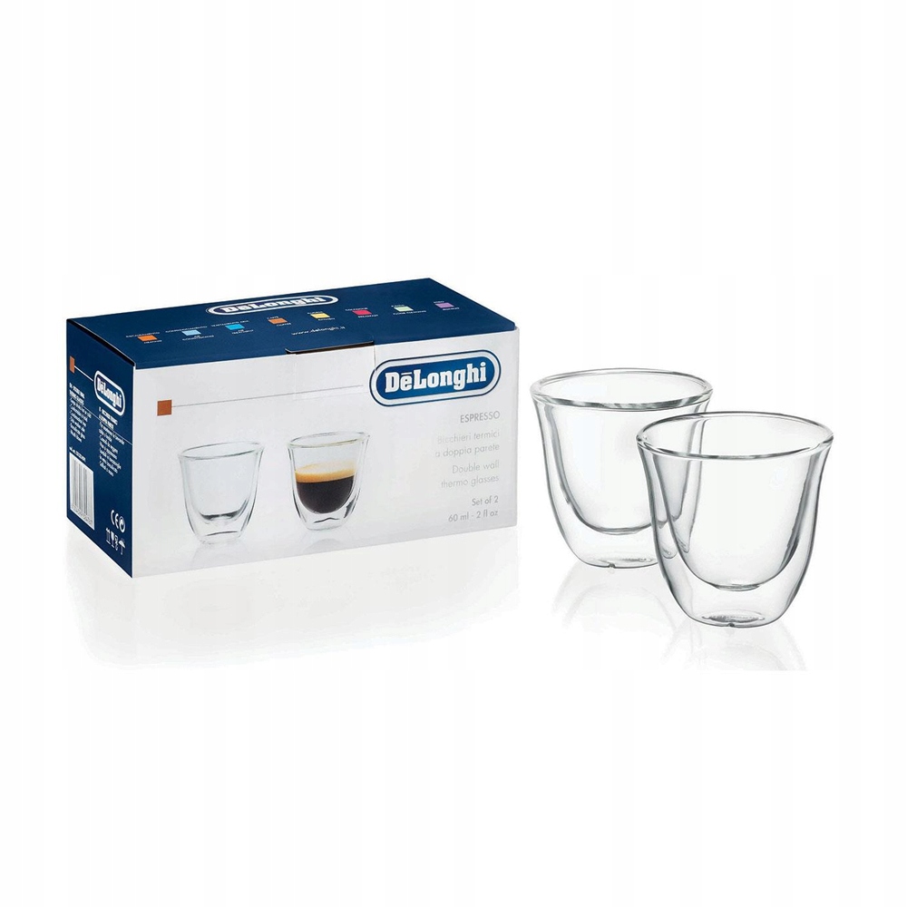 

DeLonghi DLSC310 szklanki 60 ml do espresso 2 szt.