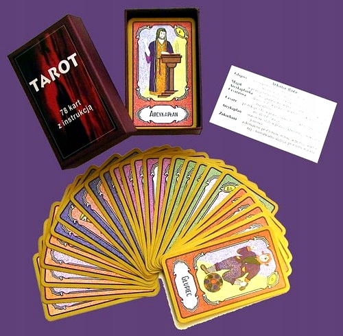 TAROT 78 KART Z INSTRUKCJĄ