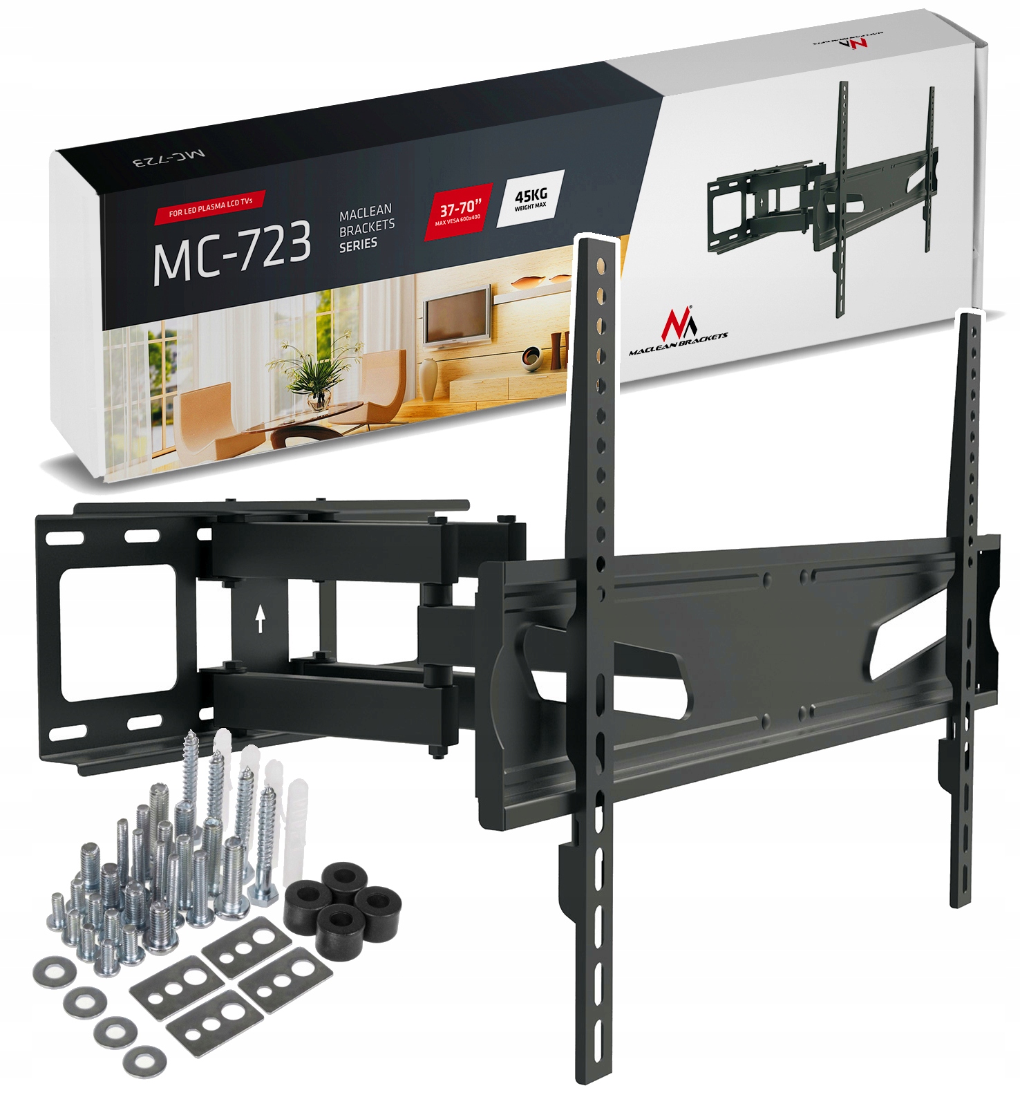 

Regulowany Uchwyt Wieszak Tv Led LCD Bydgoszcz