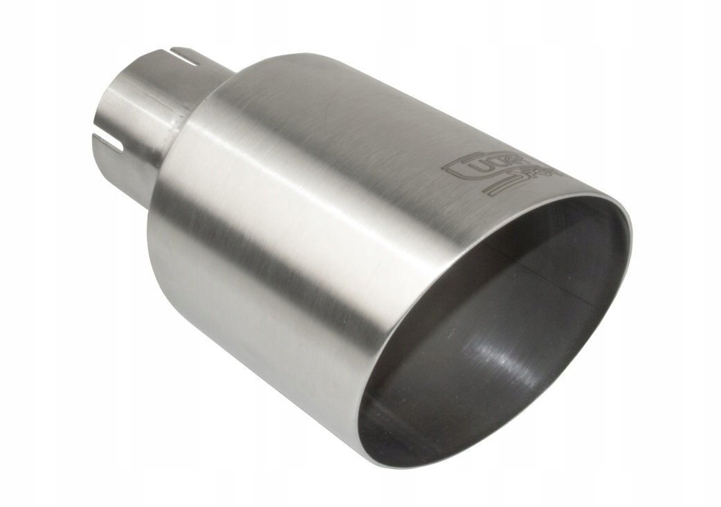 Uniwersalna końcówka tłumika okrągła 100mm długość 120mm śr. montażowa 50mm