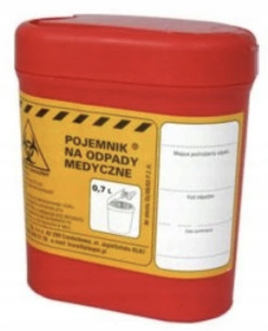 

Pojemnik z tworzywa sztucznego o pojemności 0,7 l