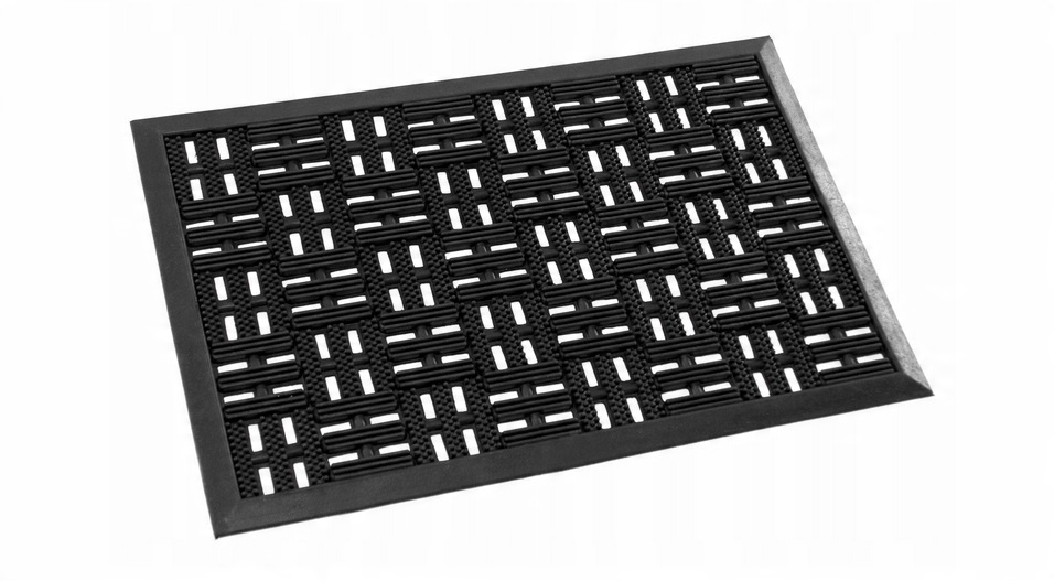 

Wycieraczka 40x60cm gumowa czarna Komo