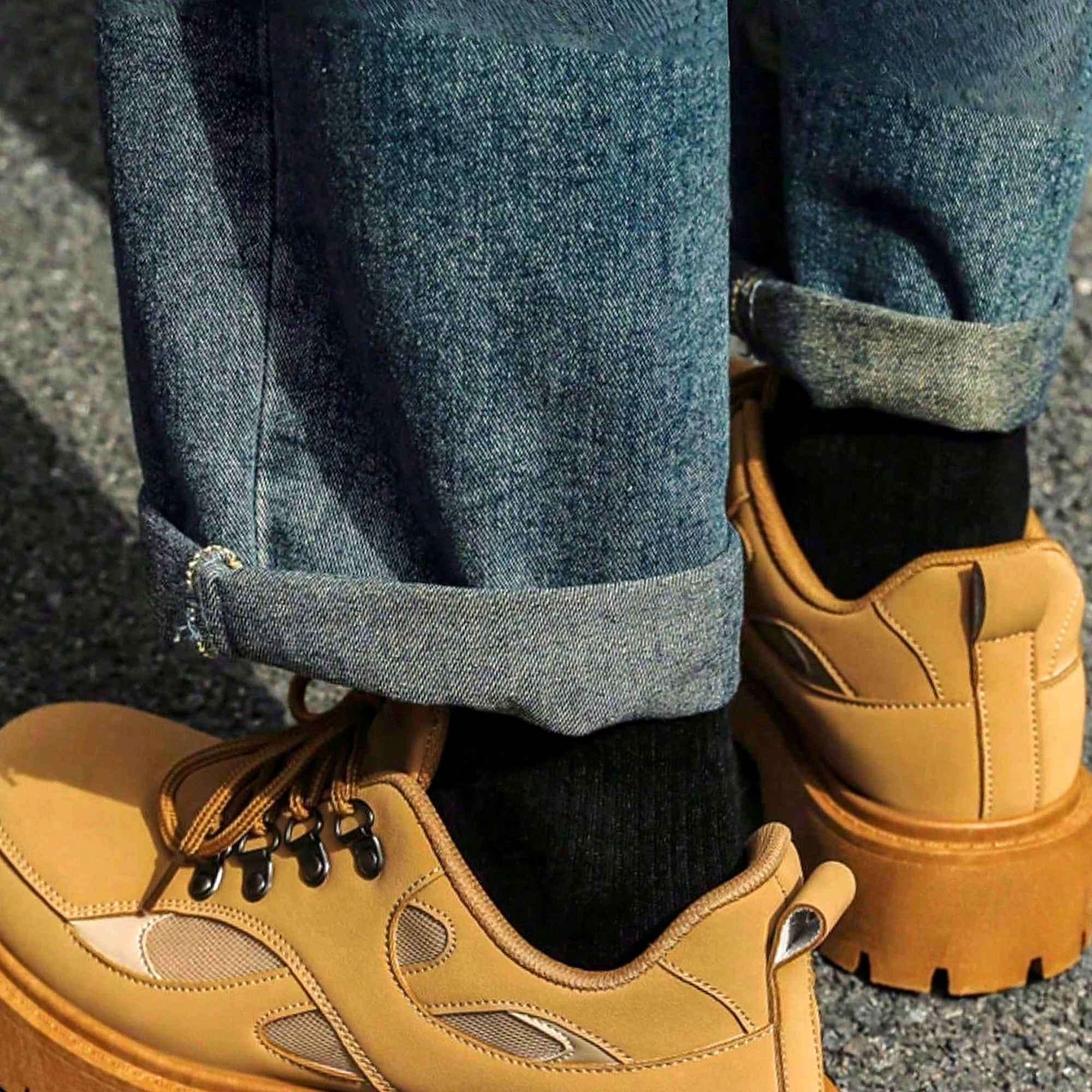 Outdoorové trekové boty Nízké Camel Pánské 43
