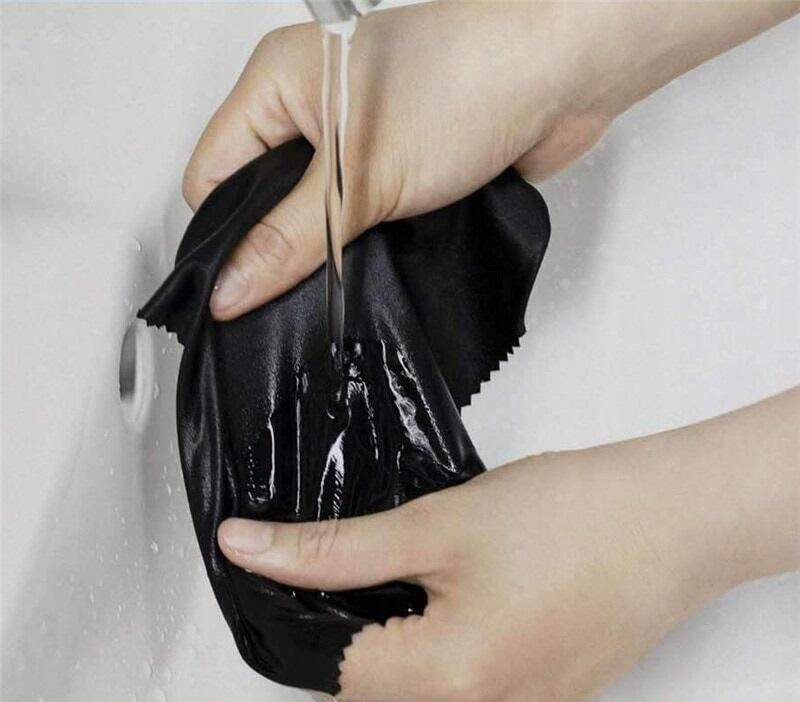 ŚCIERECZKA do Obiektywów Mikrofibra CZERWONA Typ suche