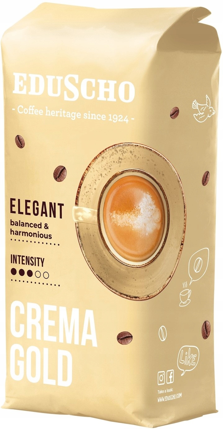 Eduscho Crema Gold 1000g kawa ziarnista