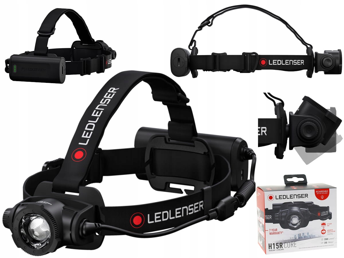 Latarka czołowa Ledlenser H15R Core 2500 lm