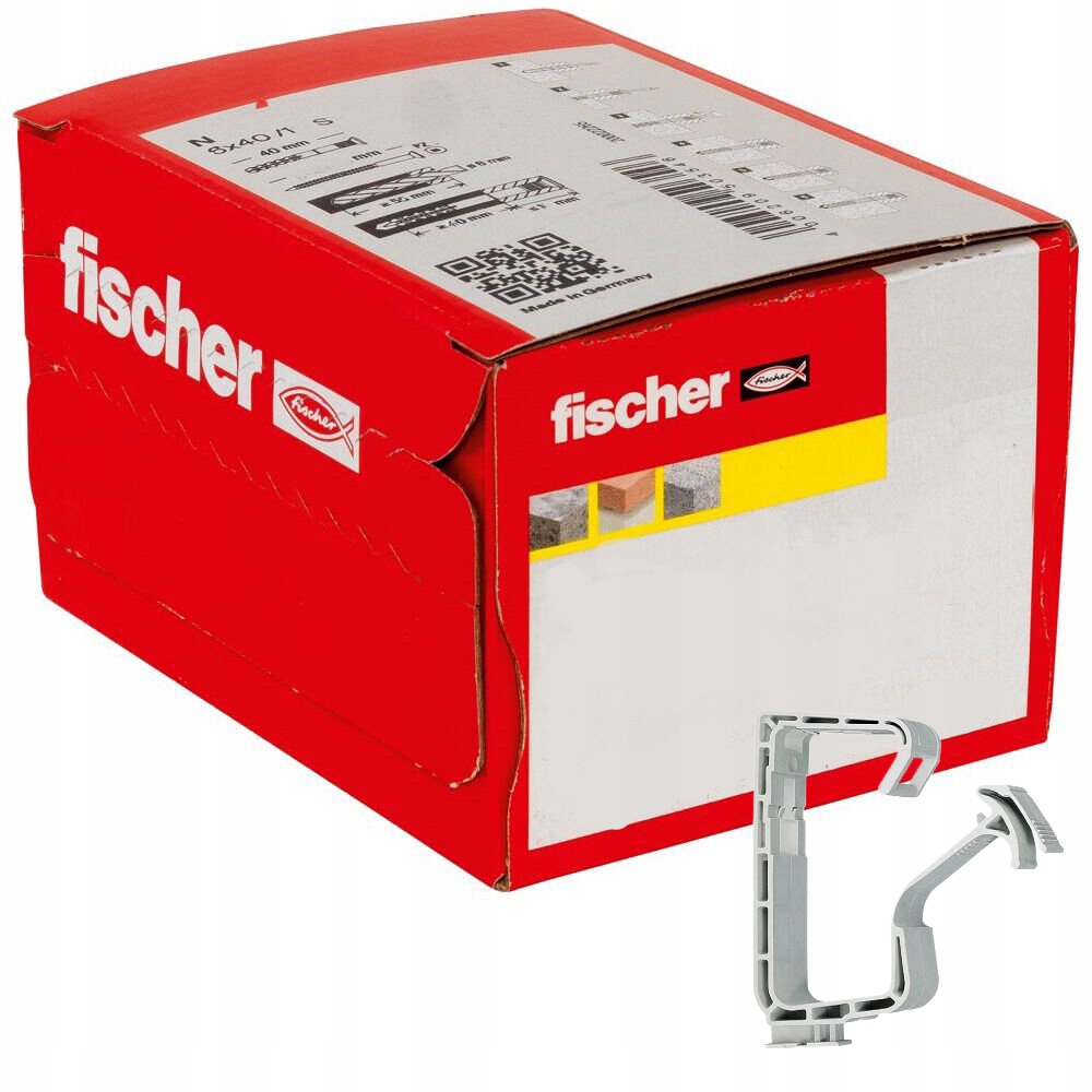 Fischer Kabelová příchytka Sha 15 93 x 49 mm 50 Ks